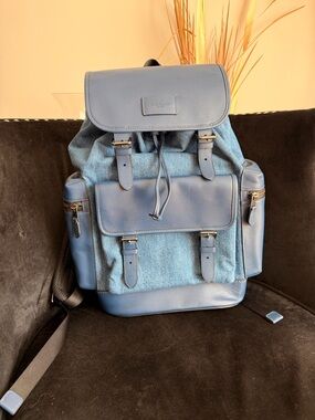 Coach Sprint Denim Backpack
